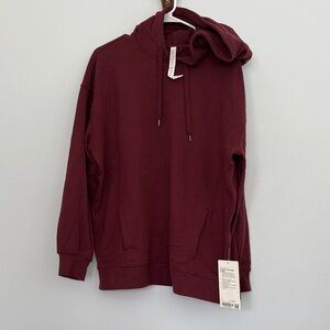 Lululemon Perfectly Oversized Hoodie Red Merlot (Size 8)